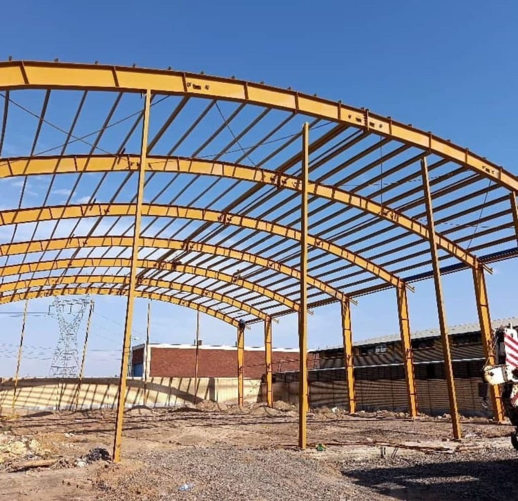 ساخت و فروش سوله سازه های فلزی نوین در تهران