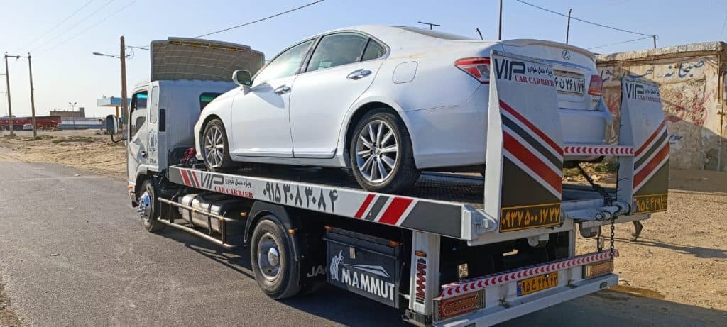 خودروبر کفی جرثقیل عنکبوتی و یدک کش سالار در سجاد مشهد