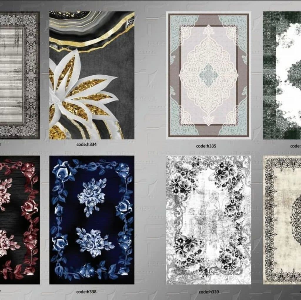 نمایندگی و فروش تابلو فرش و قالیچه فرشینه بهاران در کرمان