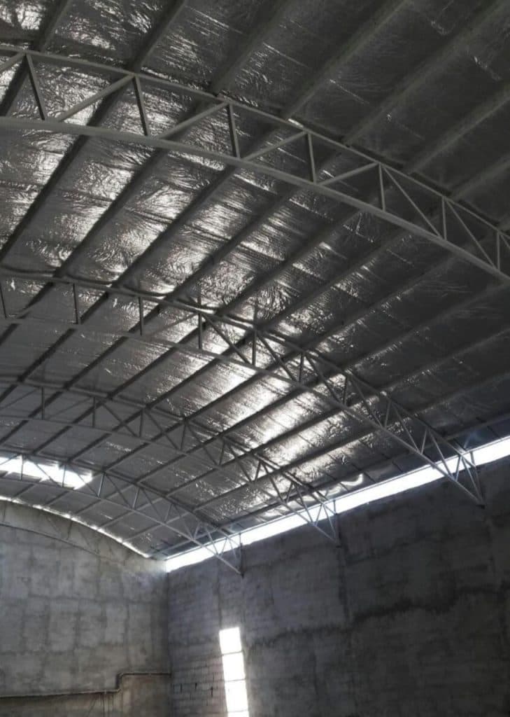 نبشی کشی جوشکاری و نصب شیروانی غفوری در تبریز