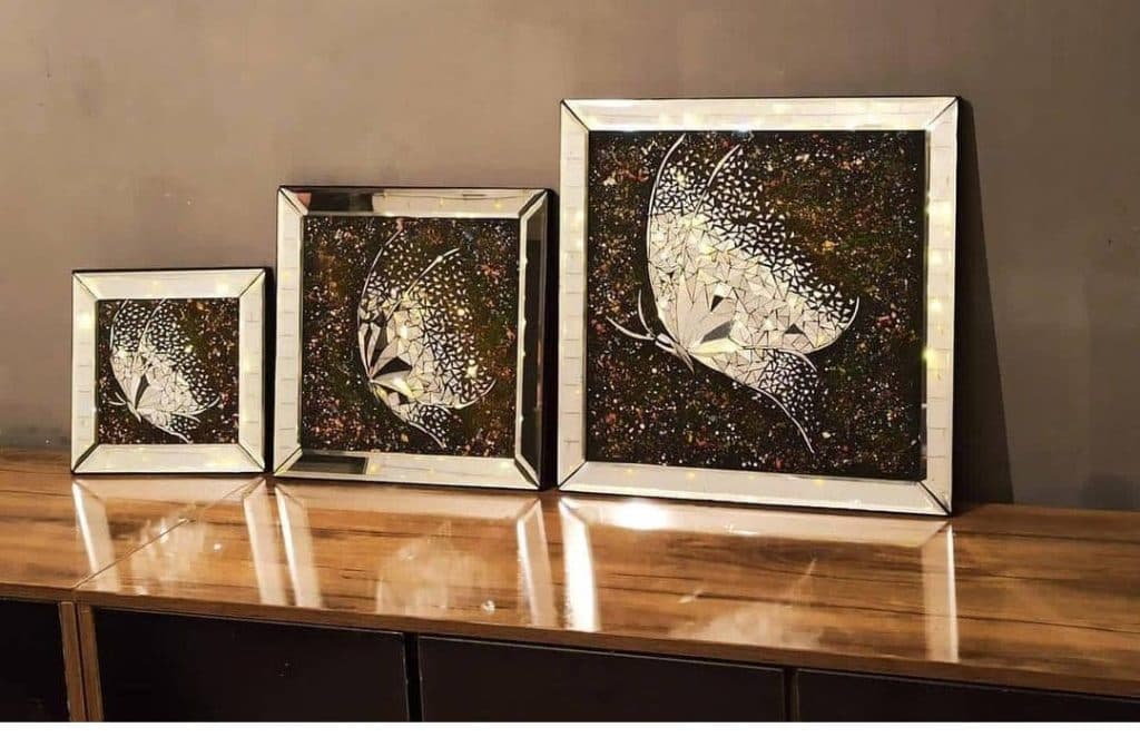 تولید و فروش و آموزش آینه کاری مدرن الهام بانو در کرمانشاه