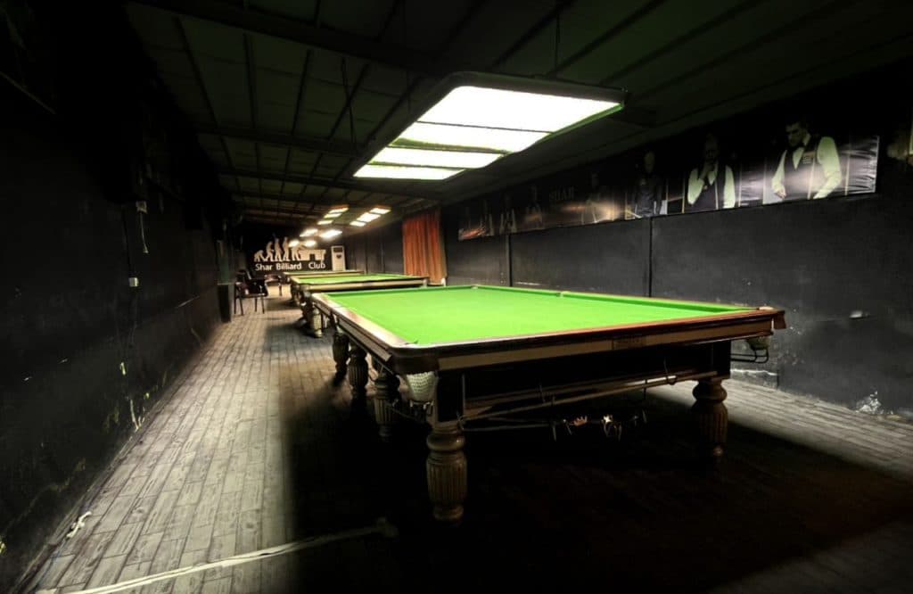باشگاه بیلیارد و فروش لوازم بیلیارد شار در گلسار رشت