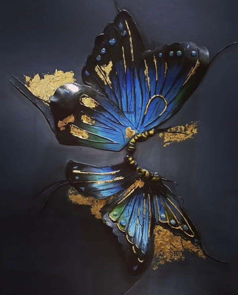 طراحی و اجرای مینا کاری ظروف سفالی و مسی و چاپ فرش ترنج در خرمشهر خوزستان