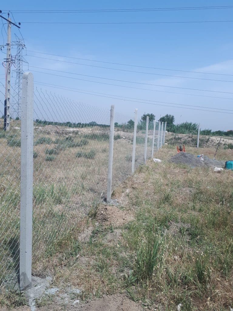 تولید و اجرای فنس و پایه فنس گلستانه در گرگان