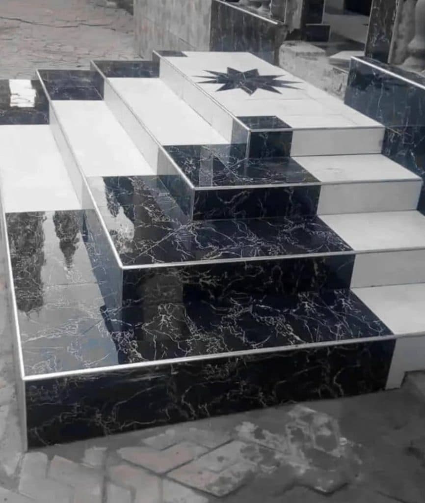 سنگ کاری و نمای ساختمان کوه نورد در ماسال