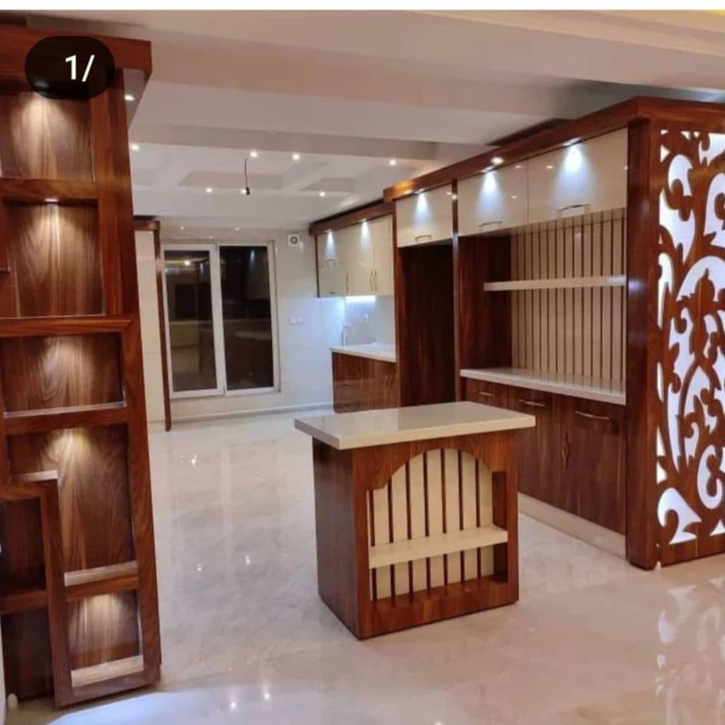 تولید و عمده فروشی کابینت روشویی قاب آینه لیدن pvc در تهران