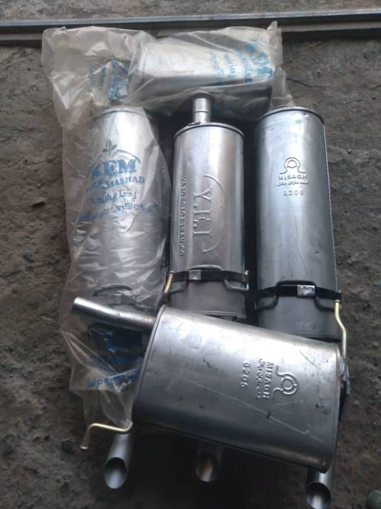 پخش عمده و فروش اگزوز پارسا کرمان در هرمزگان