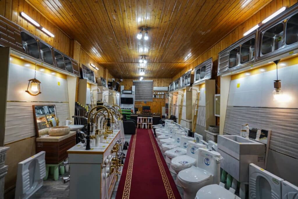 کاشی و سرامیک شعبانی در محمودآباد