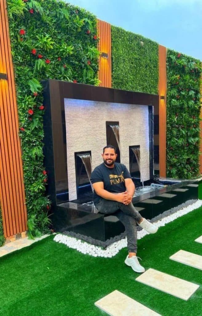 طراحی و اجرای آبنما آبشار و برکه های طبیعی گروه معماران سبز در اصفهان