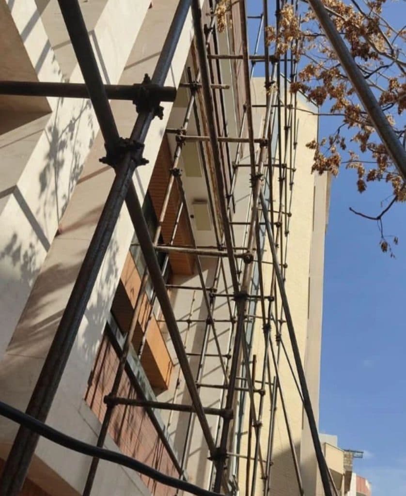 داربست فلزی ارهان توانایی در رشت