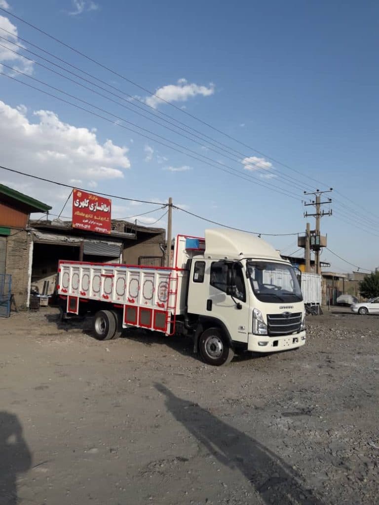 اطاق سازی کامیون کلهری در بروجرد