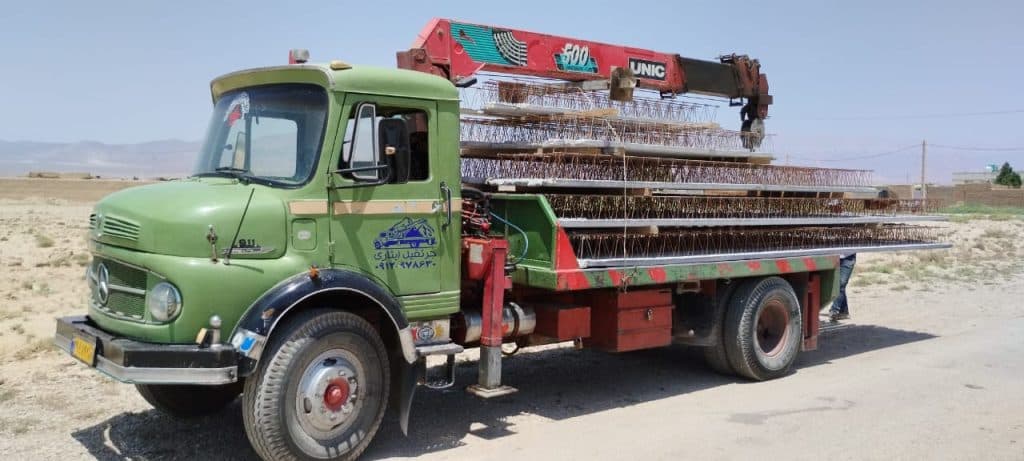 جرثقیل دامغان ایثاری در سمنان