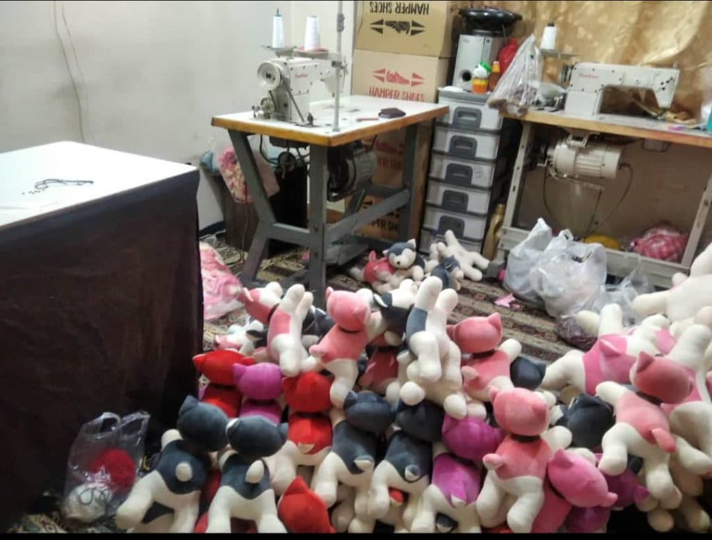 عروسک دوزی سبحانی در تهران