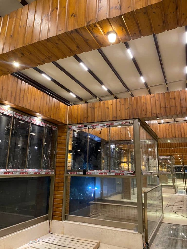 طراحی تولید و فروش سقف متحرک اصلانی در تهران