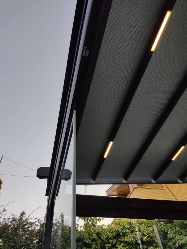 طراحی تولید و فروش سقف متحرک اصلانی در تهران