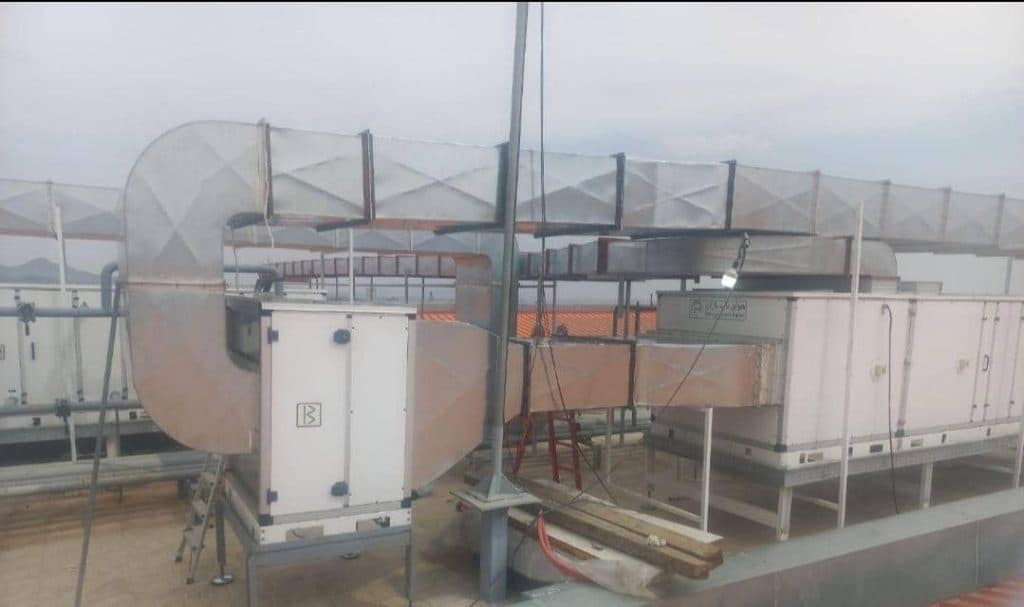 ساخت و نصب کانال های صنعتی و ساختمانی ناصری در ساوه