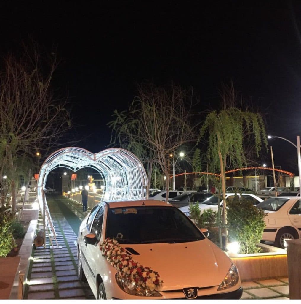 تالارباغ زعفرانیه در شهربابک کرمان