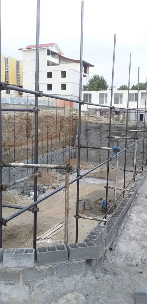 اجرای داربست فلزی صادقی در رودهن تهران