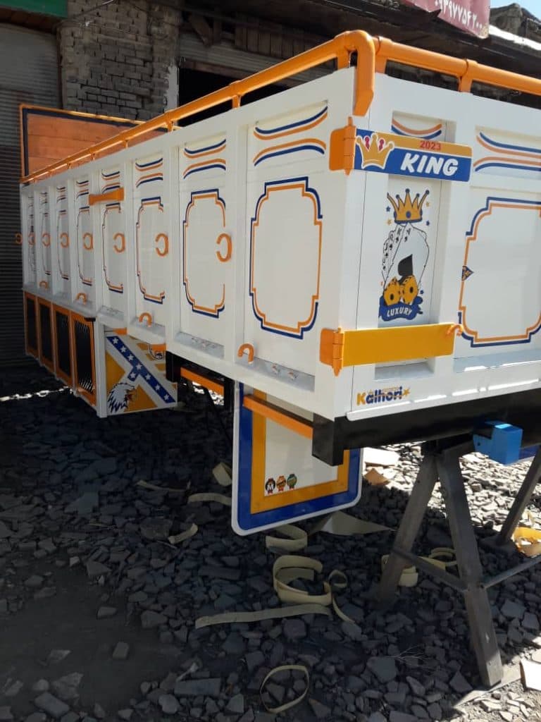 اطاق سازی کامیون کلهری در بروجرد