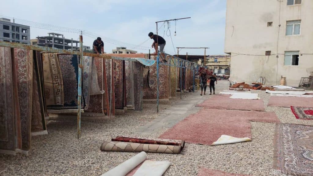 کارخانه قالیشویی و مبلشویی سیتی در قشم