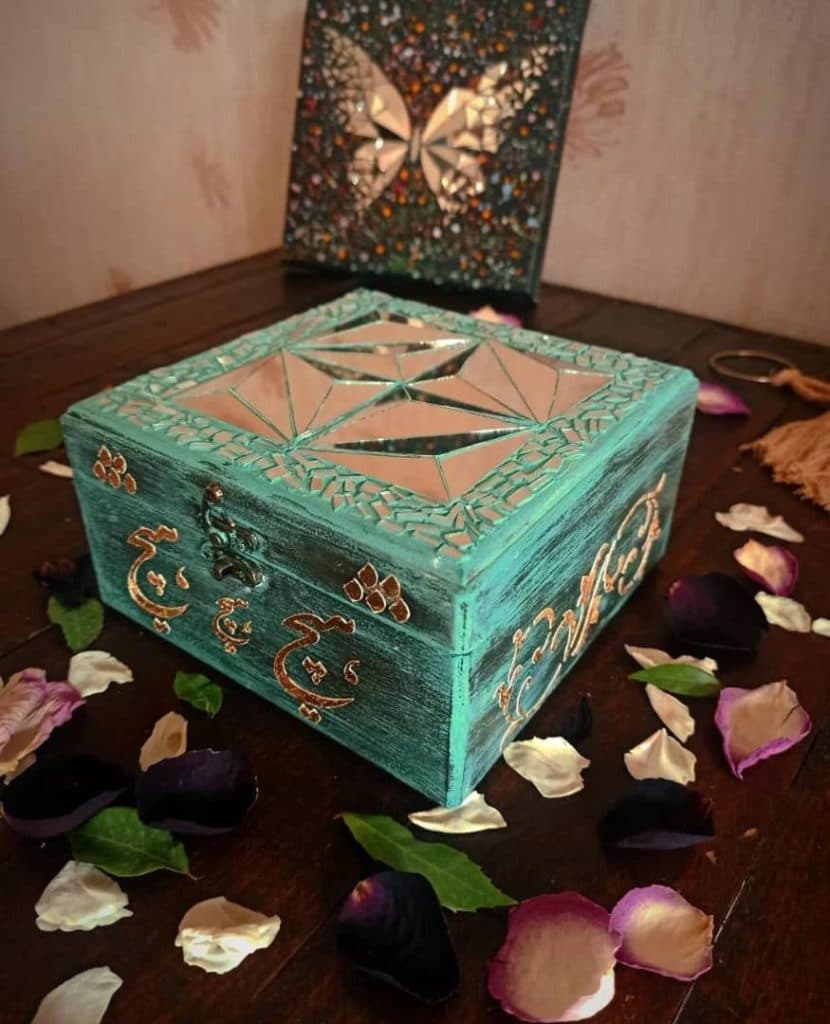 تولید و فروش و آموزش آینه کاری مدرن الهام بانو در کرمانشاه