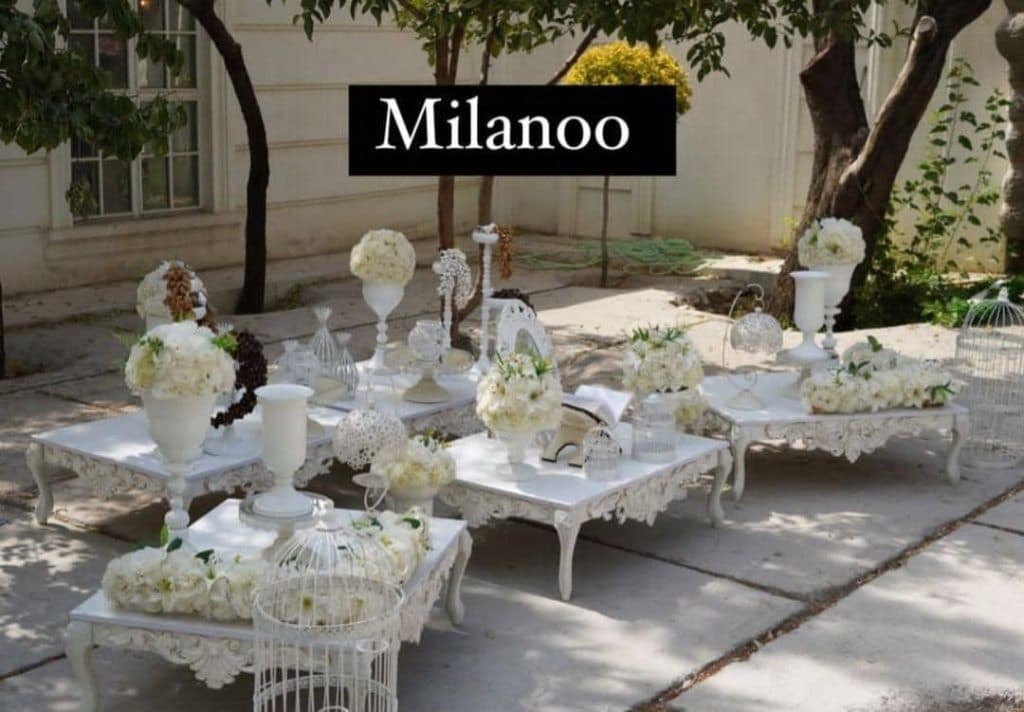 فروشگاه لوازم عقد و عروسی و تولد میلانو در اراک