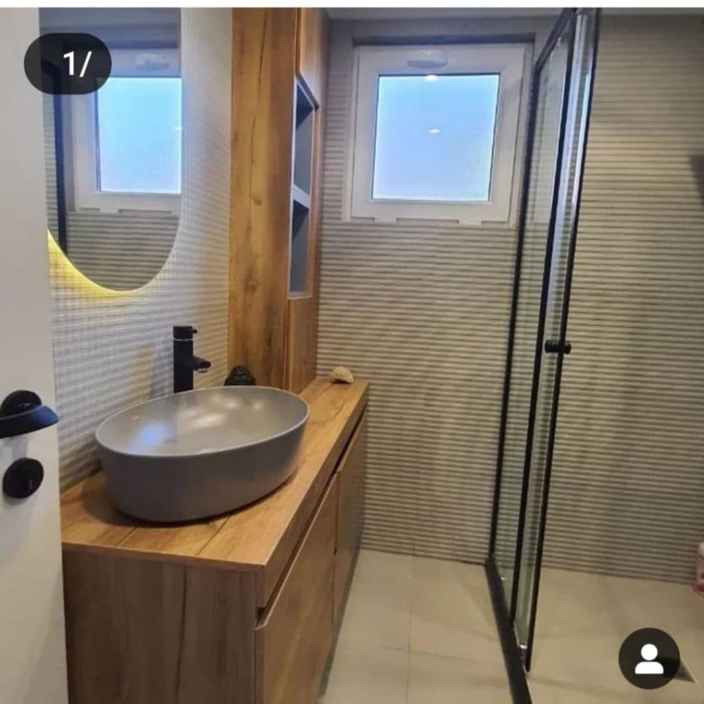 تولید و عمده فروشی کابینت روشویی قاب آینه لیدن pvc در تهران