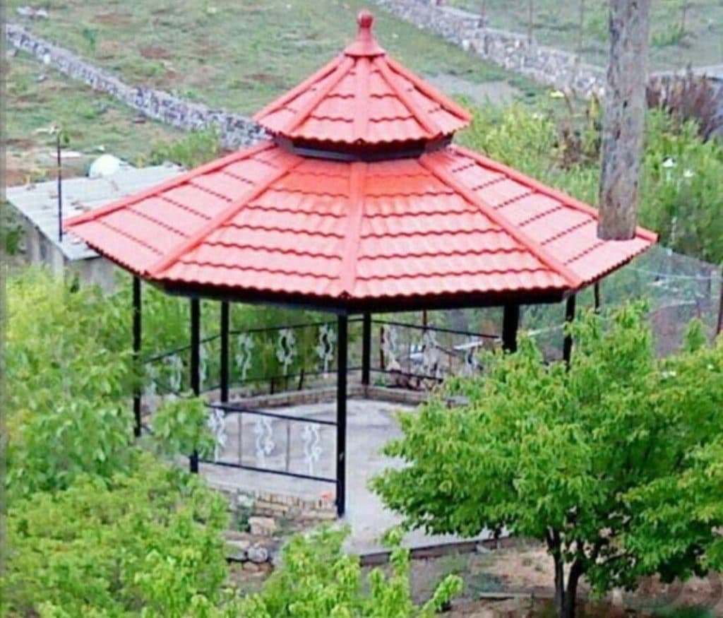 نبشی کشی جوشکاری و نصب شیروانی غفوری در تبریز