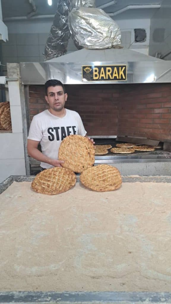نانوایی گل گندم در تهران