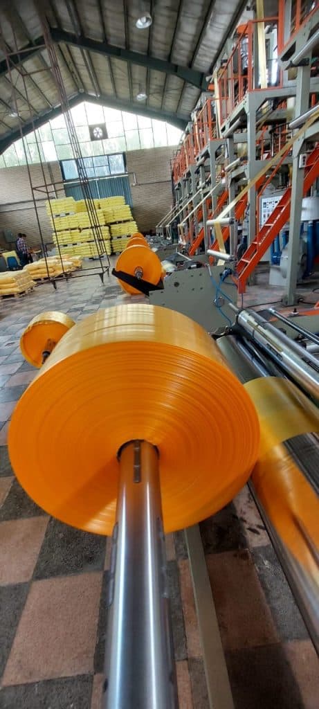 تولید و صادرات نایلون نایلکس استرچ شرکت مهر شمس پلاست در آذربایجان شرقی