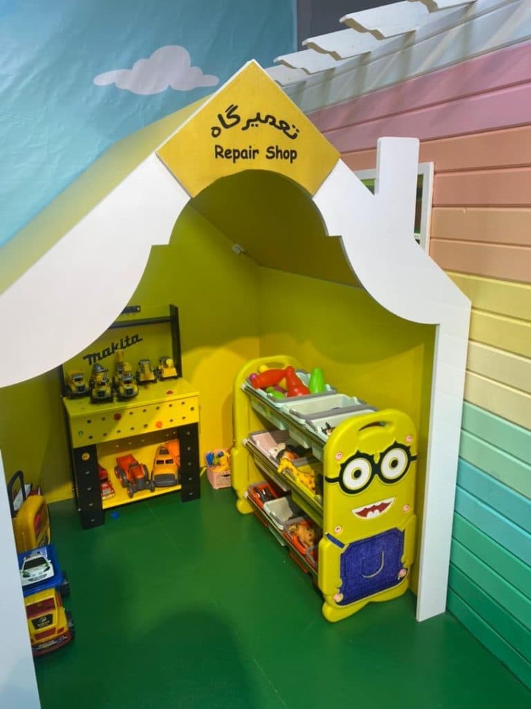 سرزمین بازی پلاتین سنتر در شهرک غرب تهران