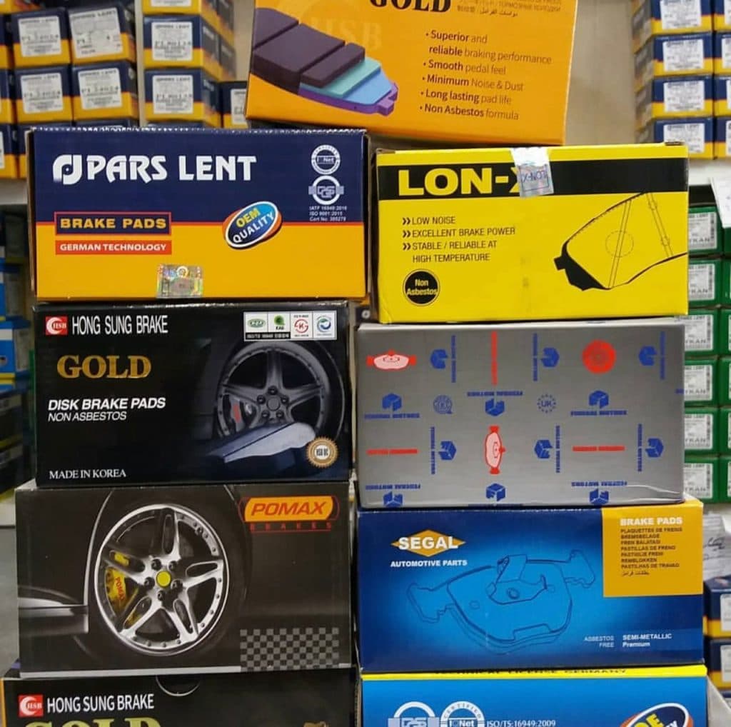 نمایندگی لنت پارس مرادی فروش لنت ترمز افورتیس و بلو چین در تهران