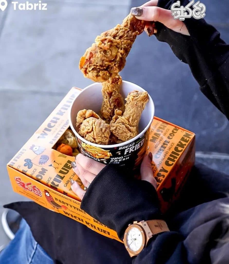 فست فود سوخاری ویچ کیلویی در تبریز