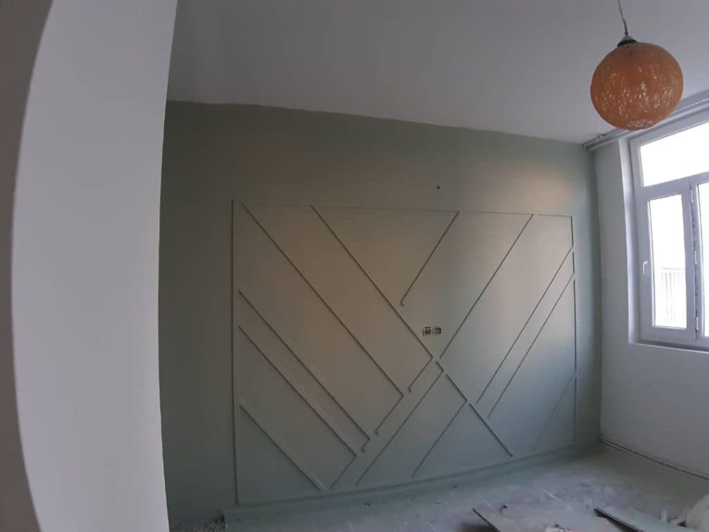 نقاشی ساختمان بدری در اراک