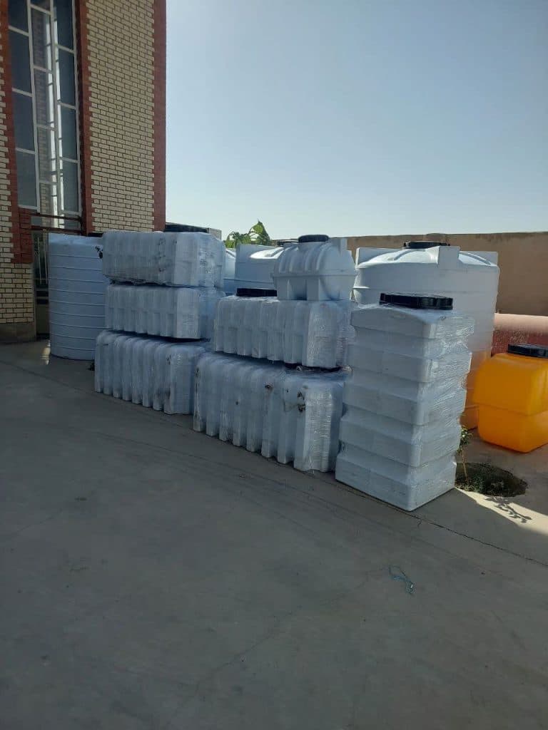 آونگ پلاست نمایندگی فروش مخازن سه لایه پالت بشکه و نیوجرسی در اراک