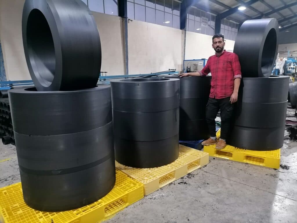 اجرا و فروش لوله و اتصالات پلی اتیلن قدیمی در کرج