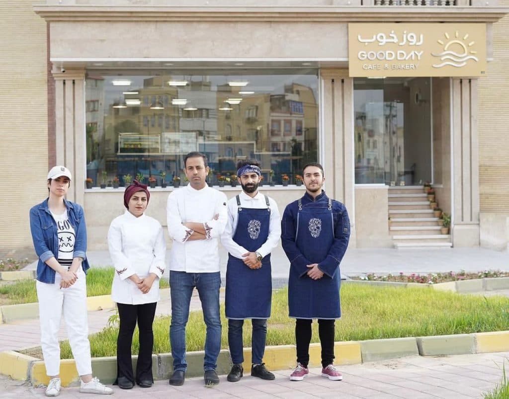 کافه بیکری روز خوب در بندرعباس