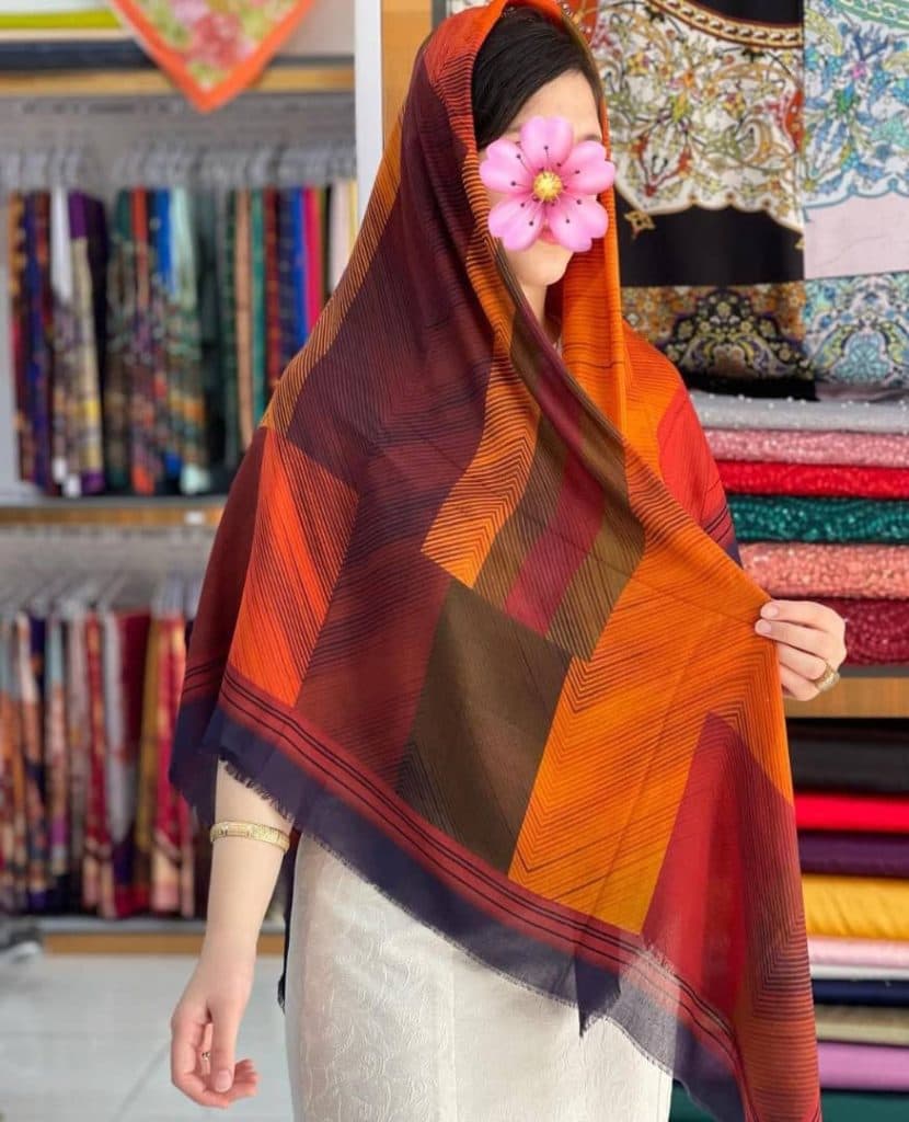 تولید و فروش چارقد و پارچه ویسمارا در آق قلا گلستان