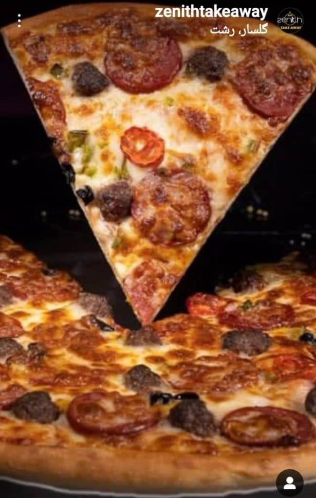 رستوران زنیت در رشت