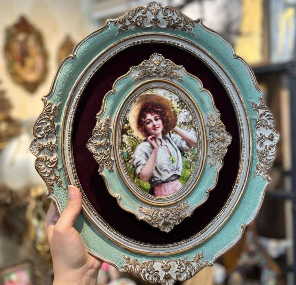 آموزش و فروش پتینه کاری و ظروف پتینه و دکوپاژ گالری رنگارنگ در تهران