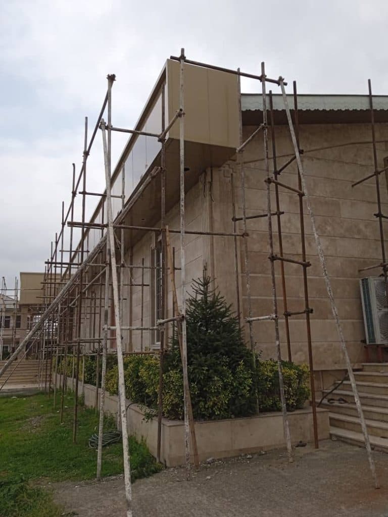 تابلو نصب نمای کامپوزیت مجید در رشت گیلان