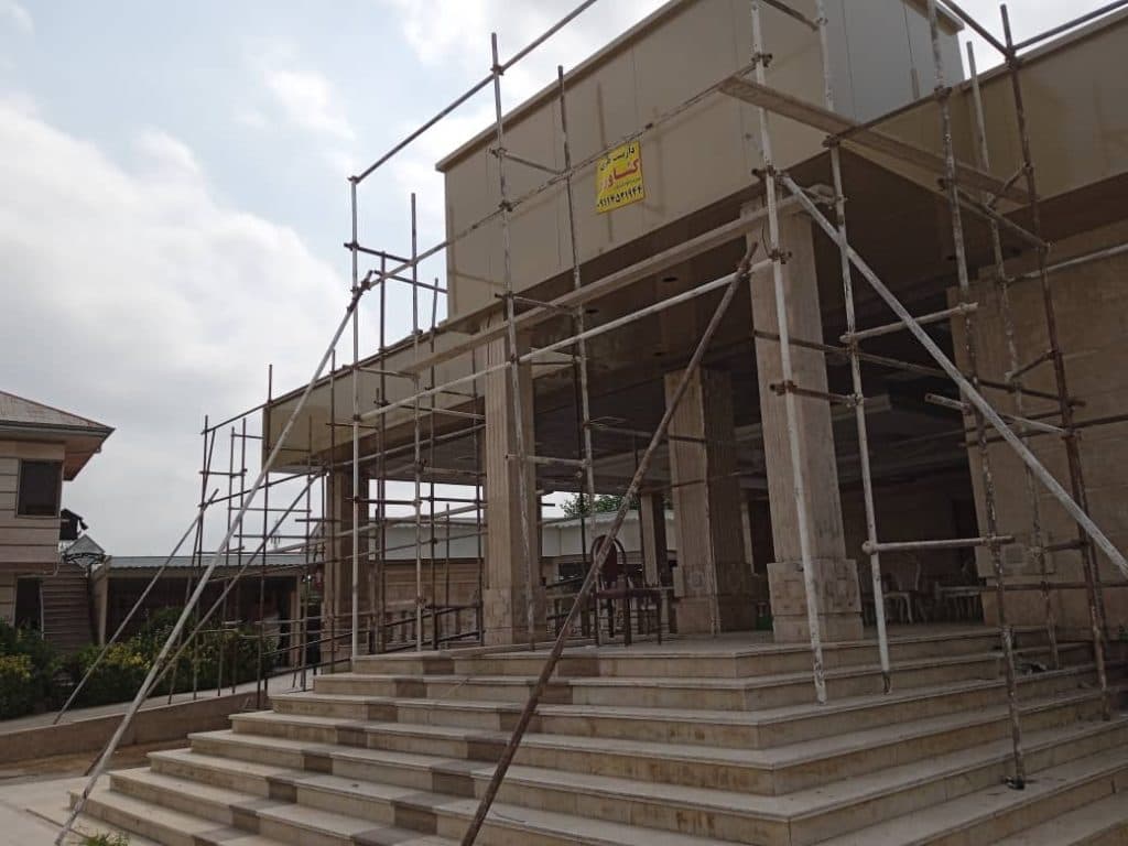 تابلو نصب نمای کامپوزیت مجید در رشت گیلان