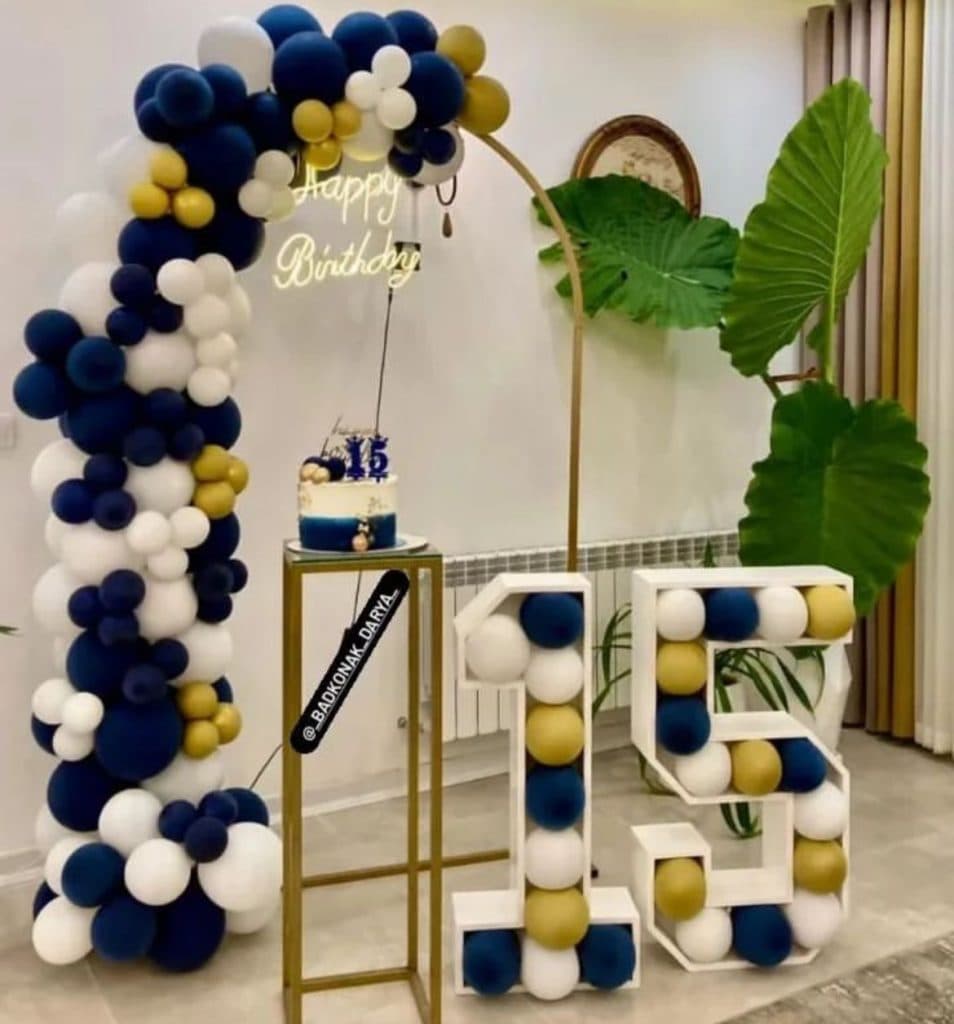 بادکنک آرایی و تم تولد تشریفات دریا در چالوس