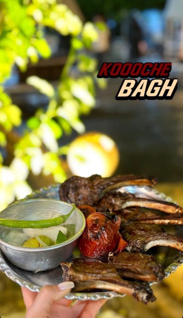 سفره خانه سنتی کوچه باغ در بهبهان