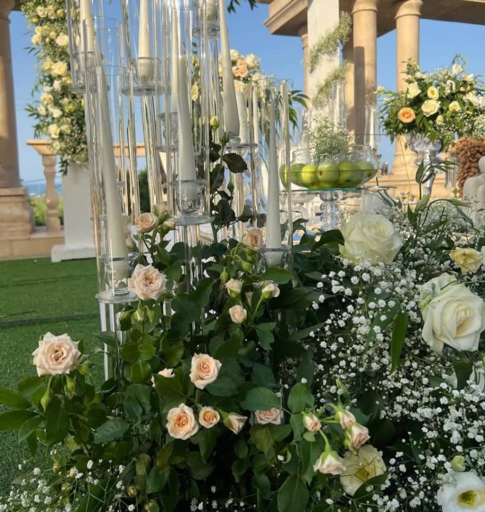 تشریفات عقد و عروسی مجالس و بادکنک آرایی آترینا آپادانا در رودسر گیلان