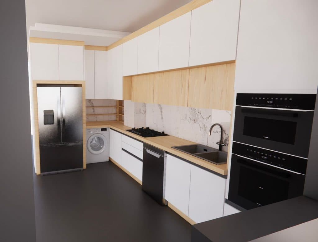 اجرا و ساخت کابینت و کمد دیواری و مصنوعات چوبی بارسین دکور در رشت گیلان