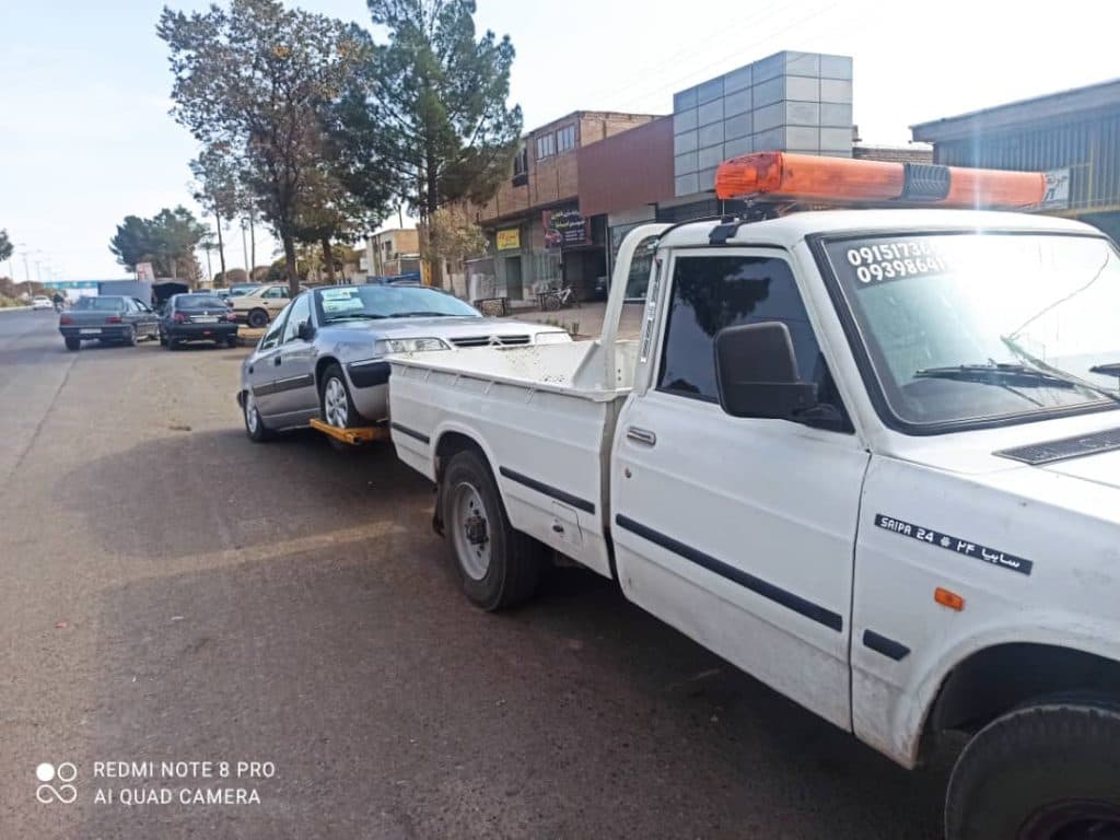 امداد خودرو و یدک کش نجفی کیا در سبزوار