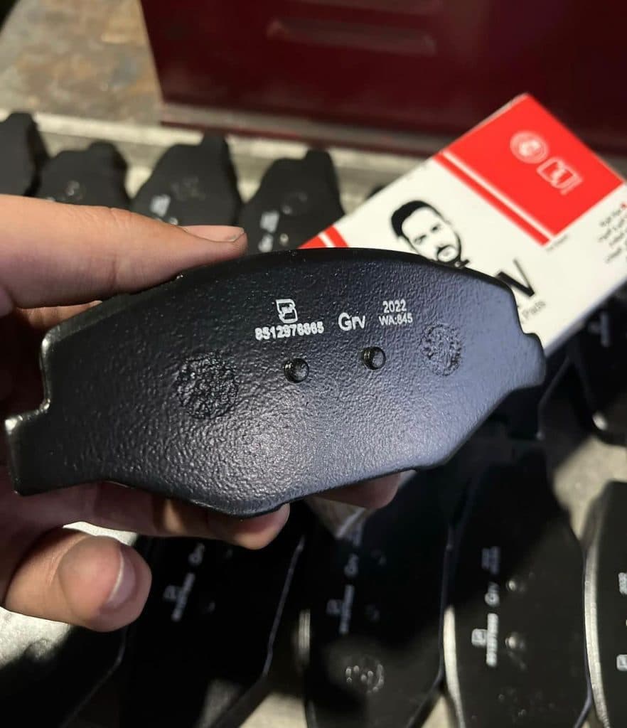 تولید و فروش لنت ترمز جی آر وی سبک و سنگین در نور مازندران