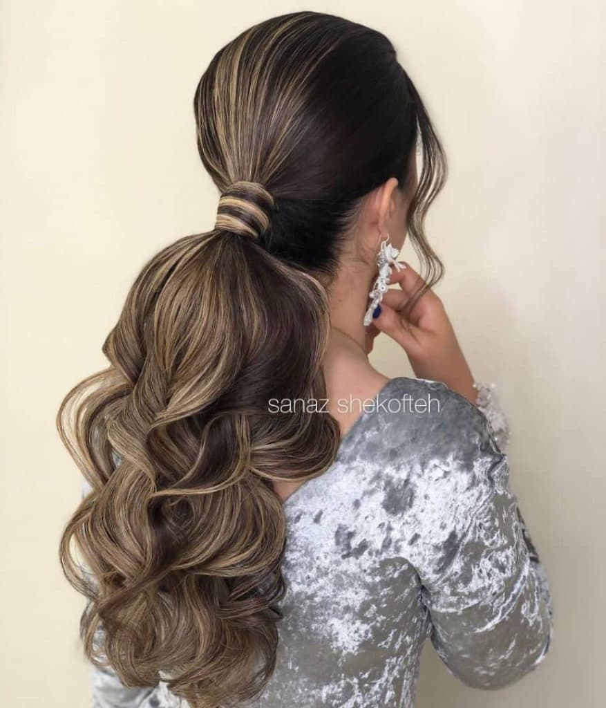 آموزش و خدمات تخصصی شینیون عروس ساناز شکفته در شهریار تهران