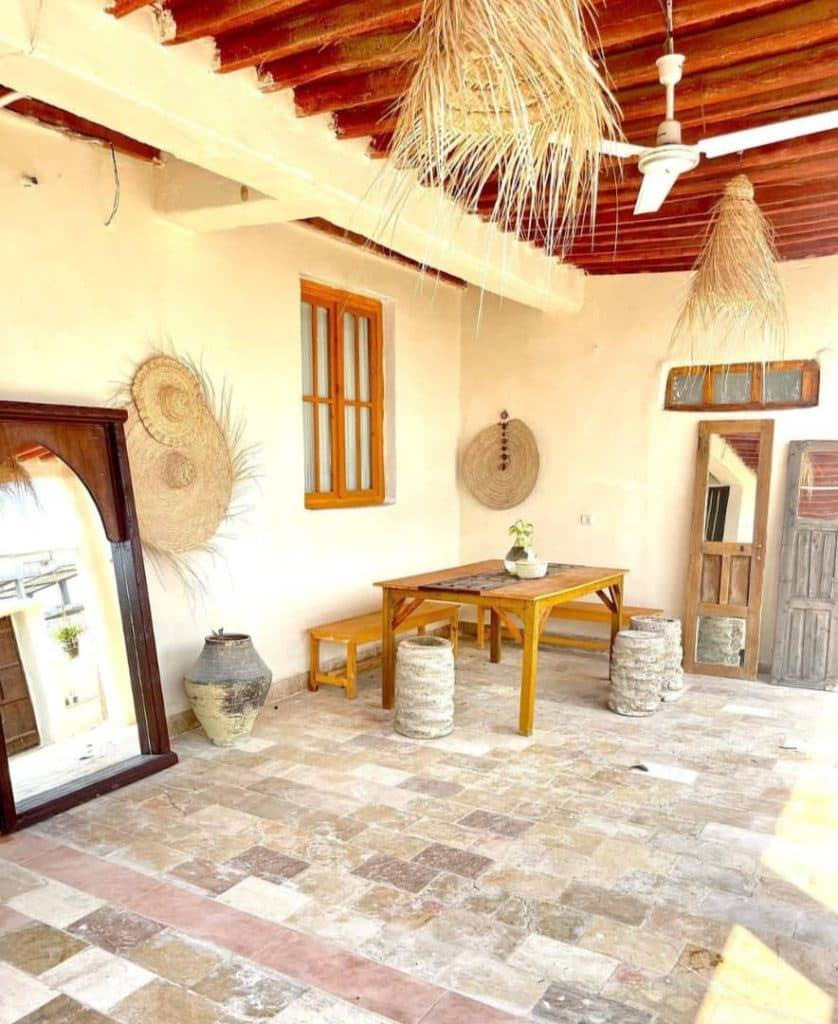 بومگردی خانه تیمونی در نغاشه قشم